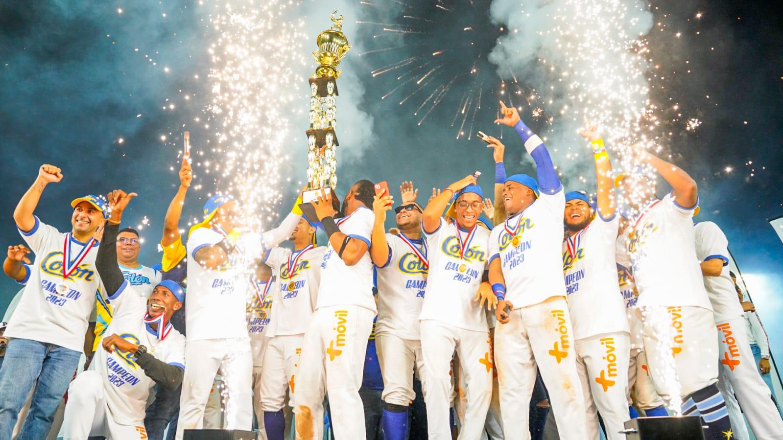 Colón es el nuevo Campeón del Béisbol Mayor 2023 Pandeportes