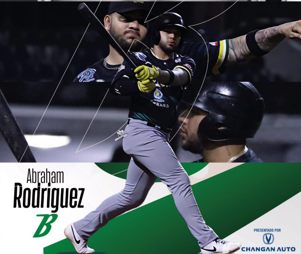 Abraham Rodríguez es elegido Jugador Más Valioso del Campeonato Nacional de Béisbol Mayor 2025