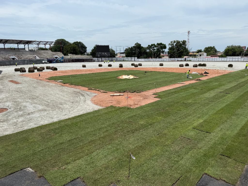 Avance clave en el nuevo Estadio Rico Cedeño en Chitré